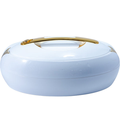 BOL ISOTHERME BLANC DORE 4L L'Atelier de Dadi - vaisselle de luxe - Dakar - Senegal