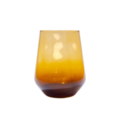 VERRE A BOISSON CARAMEL 6 PCS L'Atelier de Dadi - vaisselle de luxe - Dakar - Senegal